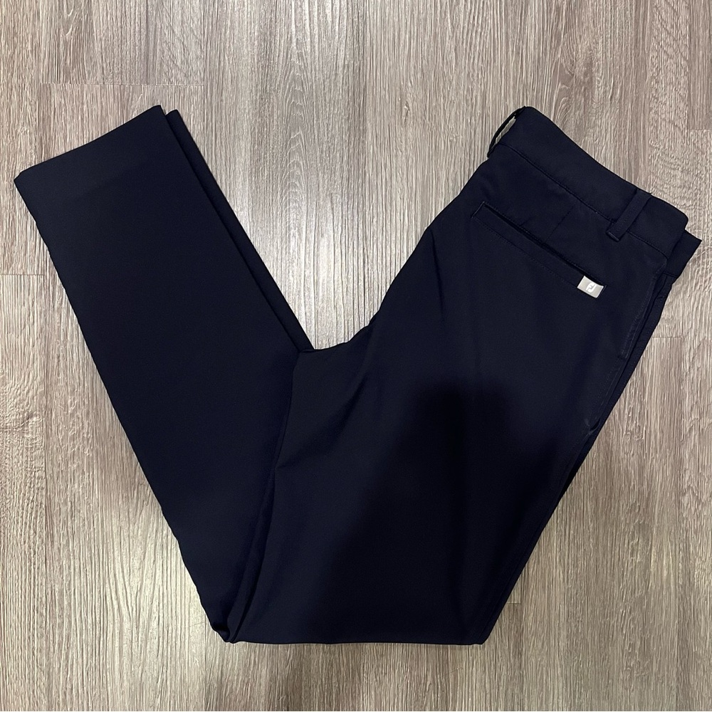 Footjoy Men’s Performance Tapered Fit (Euro) Golf Trousers Pants - Navy 32x32